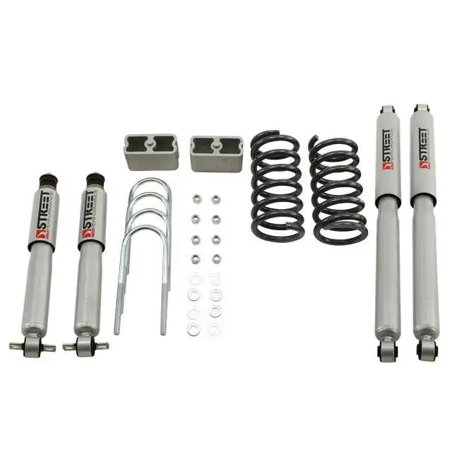 Belltech 436SP Lowering Kit Front And Rear Complete Kit W/ Street Performance Shocks