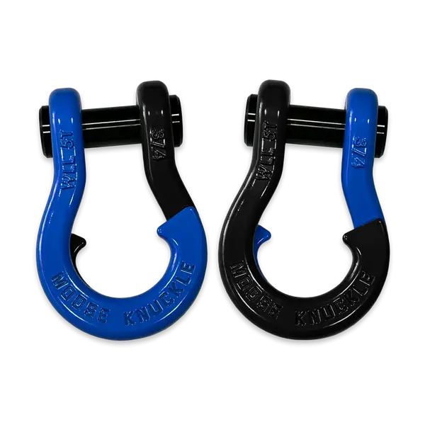 Jowl Recovery Split Shackle 3/4 Blue Balls and Black Hole Combo Moose Knuckle Offroad - Moose Knuckle Offroad - FN000020-067