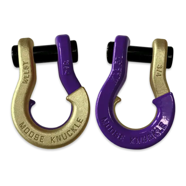 Jowl Recovery Split Shackle 3/4 Brass Knuckle and Grape Escape Combo Moose Knuckle Offroad - Moose Knuckle Offroad - FN000020-161