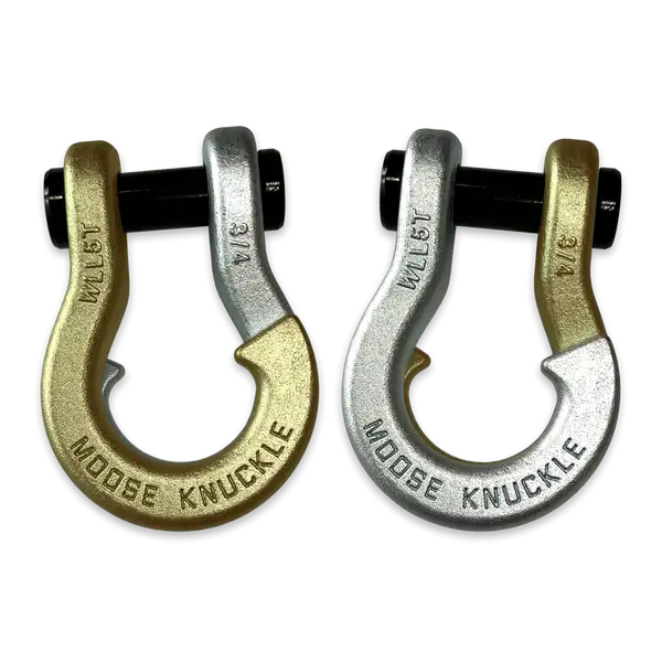 Jowl Recovery Split Shackle 3/4 Brass Knuckle and Nice Gal Combo Moose Knuckle Offroad - Moose Knuckle Offroad - FN000020-168