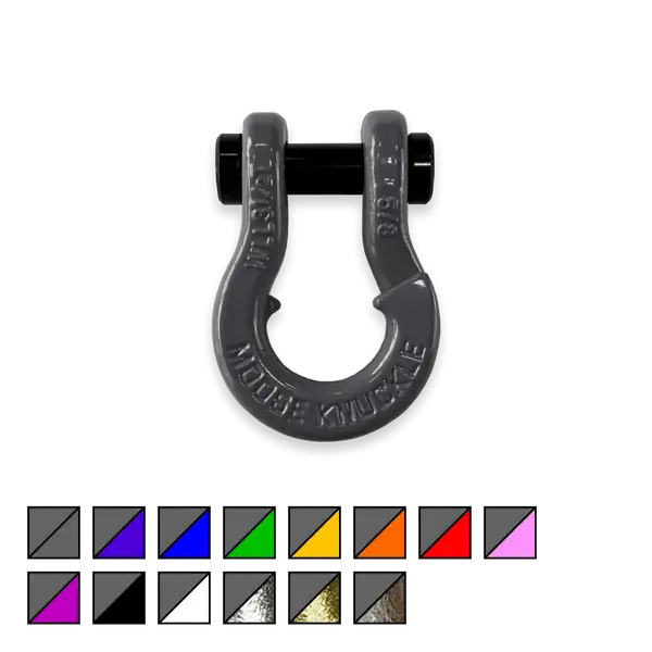 Jowl SxS Recovery Split Shackle 5/8 Gun Gray Moose Knuckle Offroad - Moose Knuckle Offroad - FN000025-002