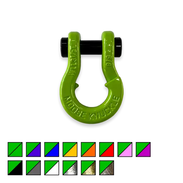 Jowl SxS Recovery Split Shackle 5/8 Sublime Green Moose Knuckle Offroad - Moose Knuckle Offroad - FN000025-006