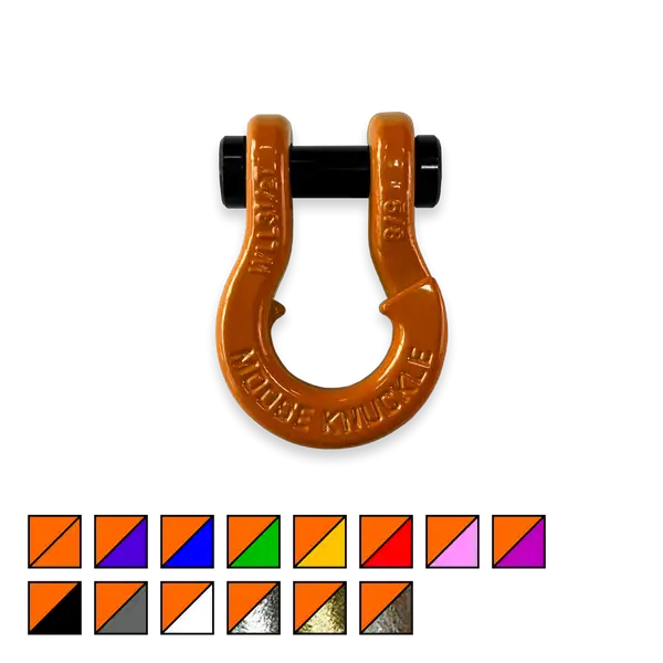 Jowl SxS Recovery Split Shackle 5/8 Obscene Orange Moose Knuckle Offroad - Moose Knuckle Offroad - FN000025-008