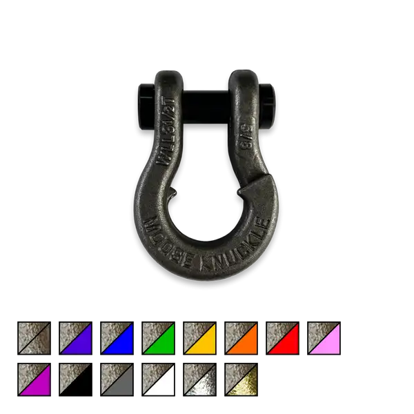Jowl SxS Recovery Split Shackle 5/8 Raw Dog Moose Knuckle Offroad - Moose Knuckle Offroad - FN000025-013