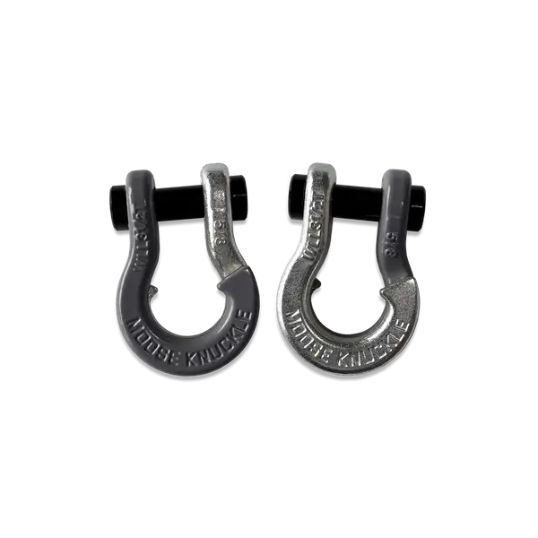 Jowl SxS Recovery Split Shackle 5/8 Gun Gray and Nice Gal Combo Moose Knuckle Offroad - Moose Knuckle Offroad - FN000025-037
