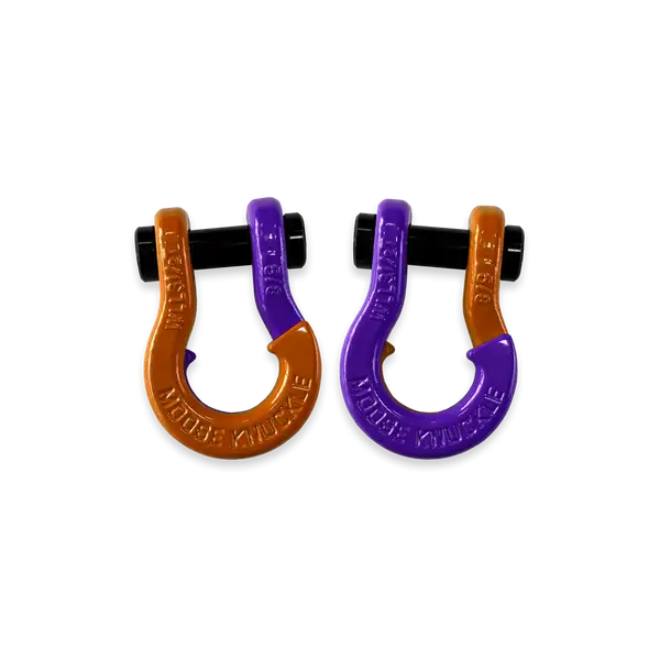 Jowl SxS Recovery Split Shackle 5/8 Obscene Orange and Grape Escape Combo Moose Knuckle Offroad - Moose Knuckle Offroad - FN000025-109
