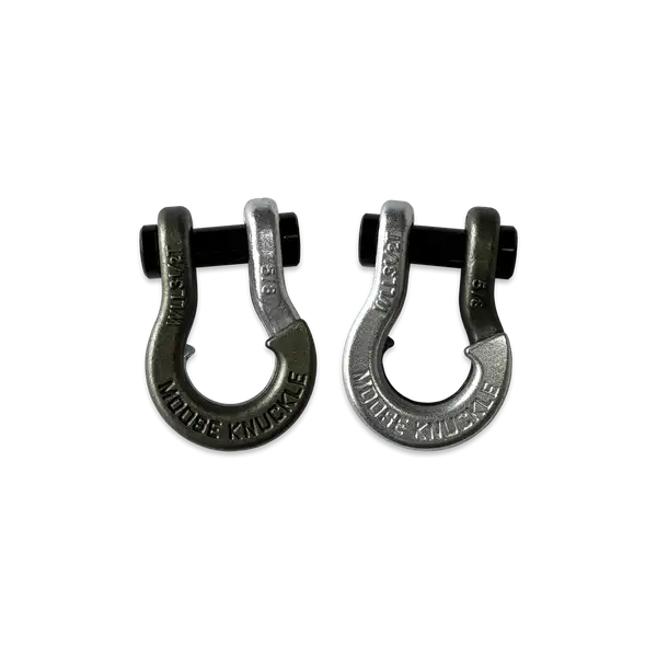 Jowl SxS Recovery Split Shackle 5/8 Raw Dog and Nice Gal Combo Moose Knuckle Offroad - Moose Knuckle Offroad - FN000025-181