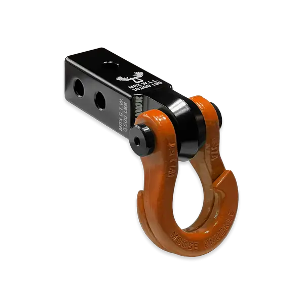 Jowl 3/4 Split Shackle and Mohawk 2.0 Receiver Combo Black Lung / Obscene Orange Moose Knuckle Offroad - Moose Knuckle Offroad - FN000028-005