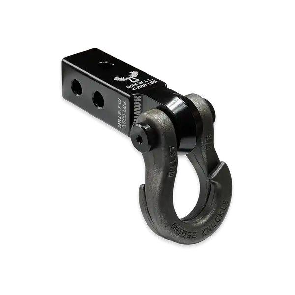 Jowl 3/4 Split Shackle and Mohawk 2.0 Receiver Combo Black Lung / Raw Dog Moose Knuckle Offroad - Moose Knuckle Offroad - FN000028-014