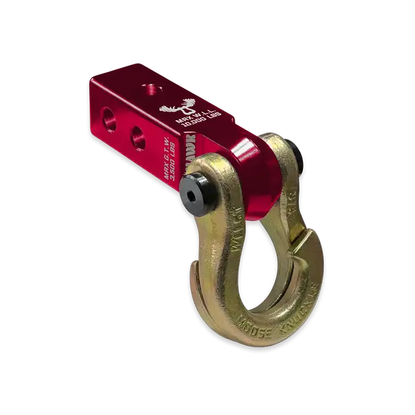 Jowl 3/4 Split Shackle and Mohawk 2.0 Receiver Combo Red Rum / Brass Knuckle Moose Knuckle Offroad - Moose Knuckle Offroad - FN000030-013