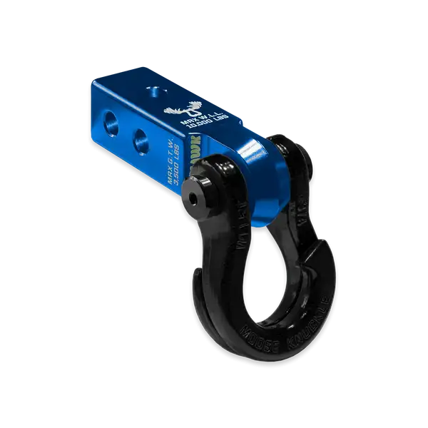 Jowl 3/4 Split Shackle and Mohawk 2.0 Receiver Combo Blue Pill / Black Hole Moose Knuckle Offroad - Moose Knuckle Offroad - FN000031-009