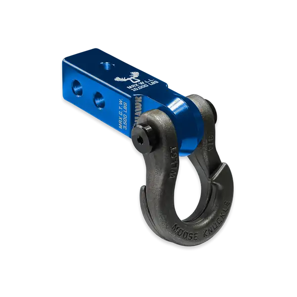 Jowl 3/4 Split Shackle and Mohawk 2.0 Receiver Combo Blue Pill / Raw Dog Moose Knuckle Offroad - Moose Knuckle Offroad - FN000031-014