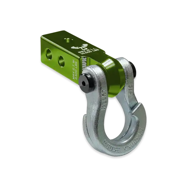 Jowl 3/4 Split Shackle and Mohawk 2.0 Receiver Combo Bean Green / Nice Gal Moose Knuckle Offroad - Moose Knuckle Offroad - FN000032-012