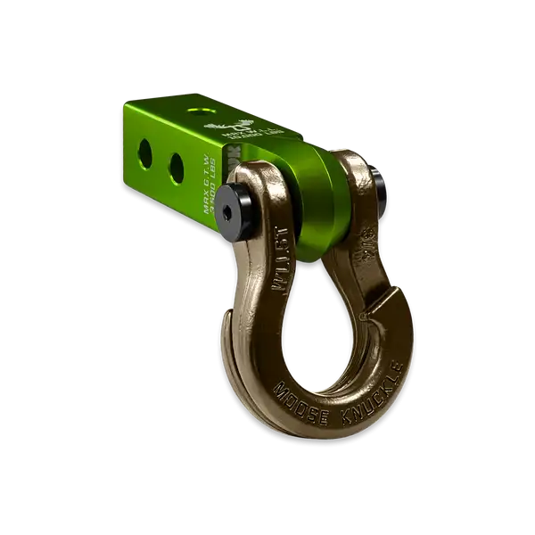 Jowl 3/4 Split Shackle and Mohawk 2.0 Receiver Combo Bean Green / Buff Bronze Moose Knuckle Offroad - Moose Knuckle Offroad - FN000032-015