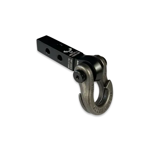 Jowl 5/8 Split Shackle and Mohawk 1.25 Receiver Combo Black Lung / Raw Dog Moose Knuckle Offroad - Moose Knuckle Offroad - FN000042-014