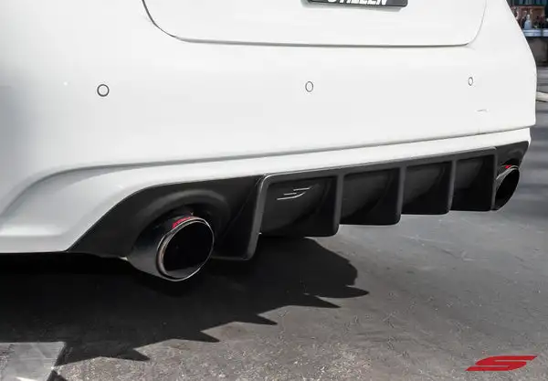 Stillen 2018-2021 Infiniti Q50 Rear Diffuser - Matte Black - KB11241MB
