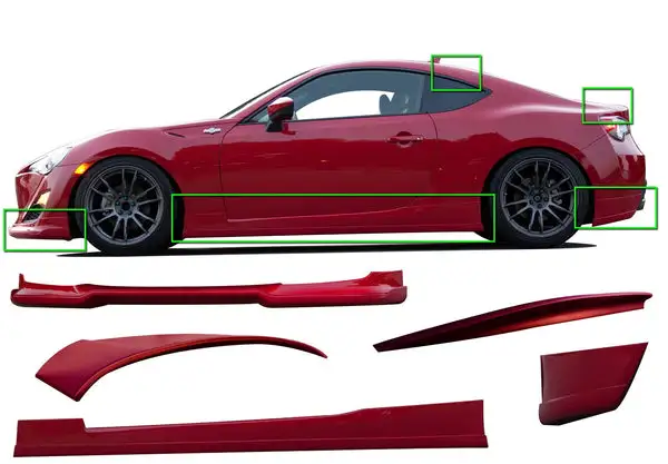 Stillen 2013-2015 Scion FR-S 7-Piece Complete Body Kit - KB21022F