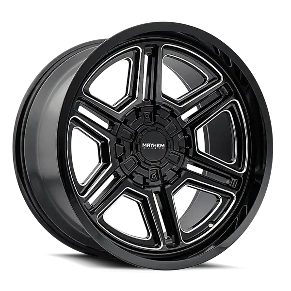 MAYHEM HERMOSA 8117 BLACK MILLED 20X9 6-135/6-139.7 18MM 106MM - 8117-2937BM