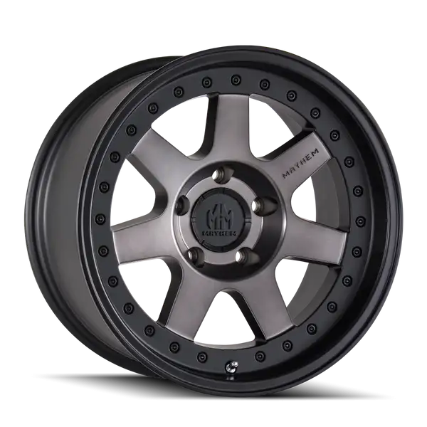 MAYHEM PRODIGY 8300 MATTE BLACK W/BRONZE TINT 20X9 8-180 0MM 130.8MM - 8300-2978TZ