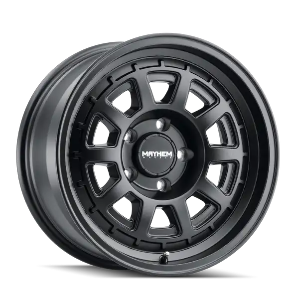 MAYHEM VOYAGER 8303 MATTE BLACK 17X8 5-114.3 38MM 72.6MM - 8303-7865MB38