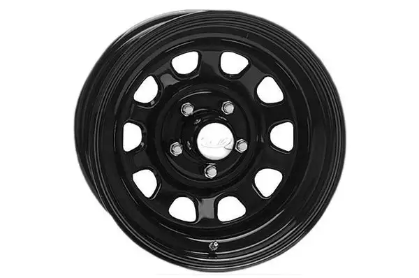 Steel Wheel | Black | 16x8 | 5x5 | 3.30 Bore | -12 - Rough Country - RC52-6873