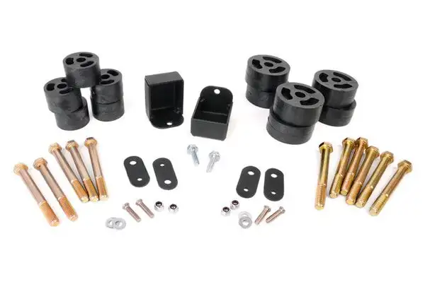 1.25 Inch Body Lift Kit | Jeep Wrangler YJ 4WD (1987-1995) - Rough Country - RC608