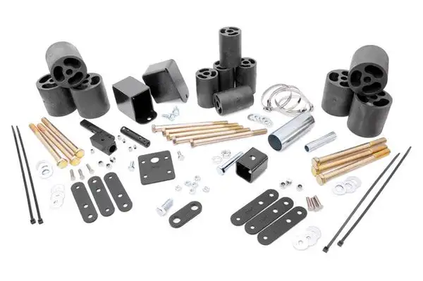 3 Inch Body Lift Kit | Jeep Wrangler TJ (03-06)/Wrangler Unlimited (04-06) - Rough Country - RC617