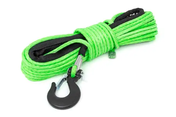 Synthetic Rope | 1/4 Inch | 50 Ft | Lime Green - Rough Country - RS142