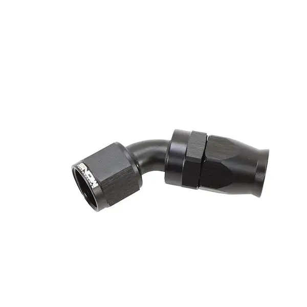 Snow Performance -10AN 45 Degree PTFE Hose End (Black) (SNF-60145)