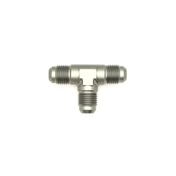 Deatschwerks 6AN Male Flare + 6AN Male Flare to 6AN Male Flare Tee Fitting (6-02-0721)
