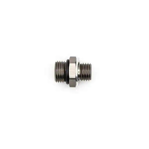 Deatschwerks 6AN ORB Male to M12 X 1.5 Metric Male (incl O-Ring and Crush Washer) (6-02-0602)