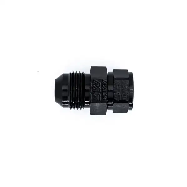 Deatschwerks 8AN Male Flare to Fuel Pump Outlet Barb Adapter (black) (6-02-0736)
