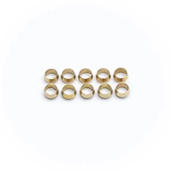 Deatschwerks Replacement Hard Line Compression Olives, 5/16" (Pack of 10) (6-02-0117)