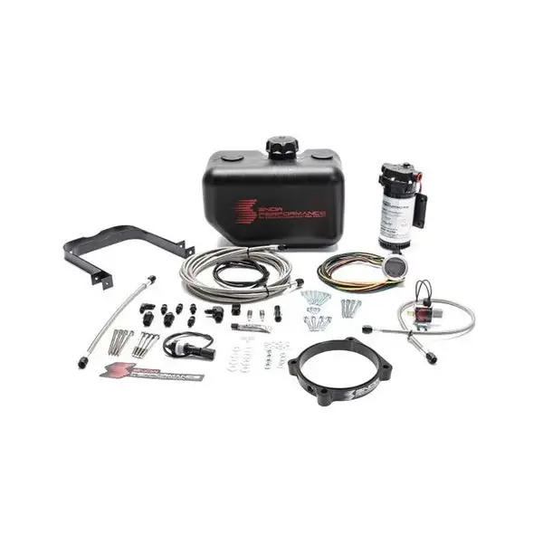 Snow Performance Stage 2 Boost Cooler 105mm Hellcat Water-Methanol Injection Kit w/ SS Braided Line (SNO-2168-BRD)