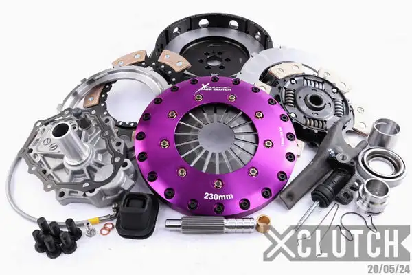 XClutch 01-02 Nissan Pathfinder SE 3.5L 9in Twin Sprung Ceramic Clutch Kit (XKNI23582-2B)