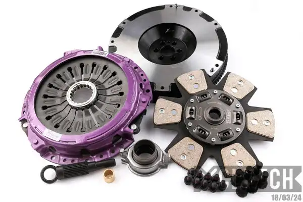 XClutch 99-02 Nissan Skyline GT-R 2.6L Stage 2 Sprung Ceramic Clutch Kit (XKNI25515-1B)