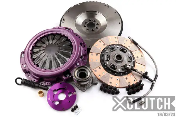 XClutch 09-20 Nissan 370Z Touring Sport 3.7L Stage 2 Cushioned Ceramic Clutch Kit (XKNI25688-1C)
