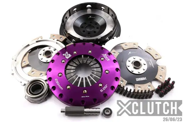 XClutch 02-05 Lexus IS300 Base 3.0L 9in Twin Solid Ceramic Clutch Kit (XKTY23533-2E)