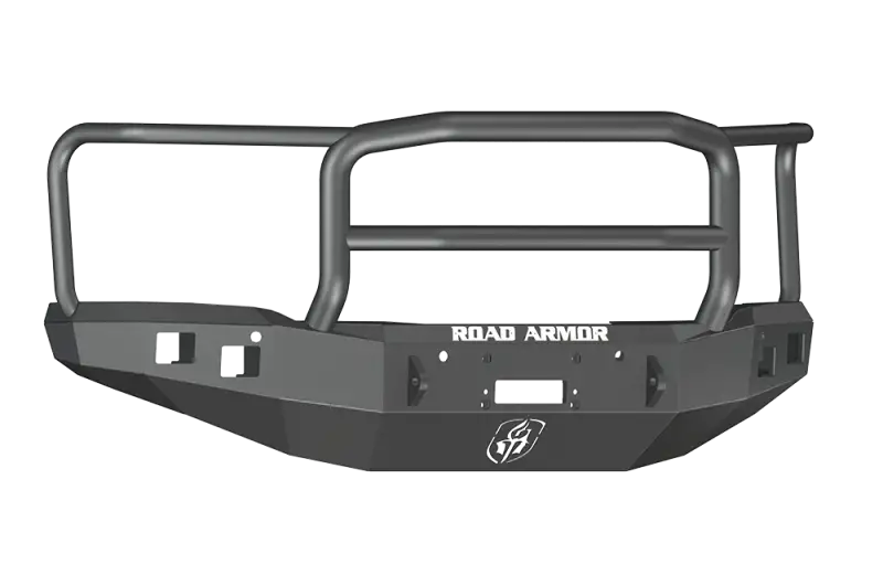 Road Armor 14-15 GMC 1500 Stealth Front Winch Bumper w/Lonestar Guard - Tex Blk