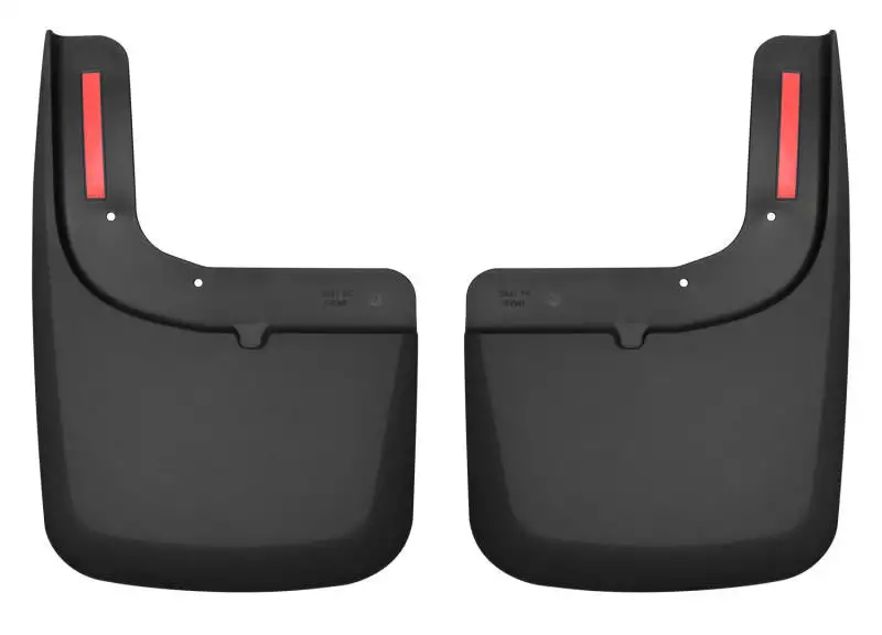 Husky Liners 2017 Ford F-250 / F-350 Super Duty Black Front Mud Guards (w/Flares)