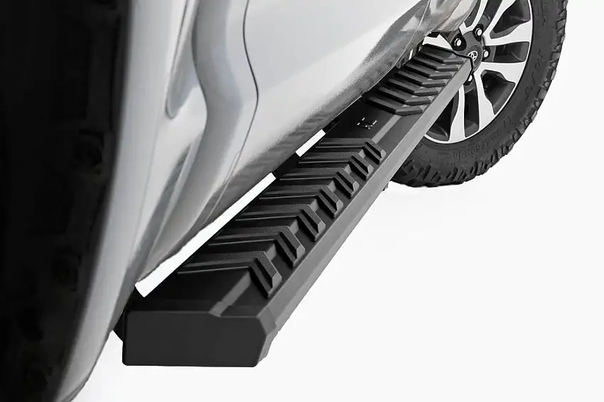 Rough Country BA2 Running Boards - Side Step Bars - Crew Cab - Toyota Tundra (2007-2021)