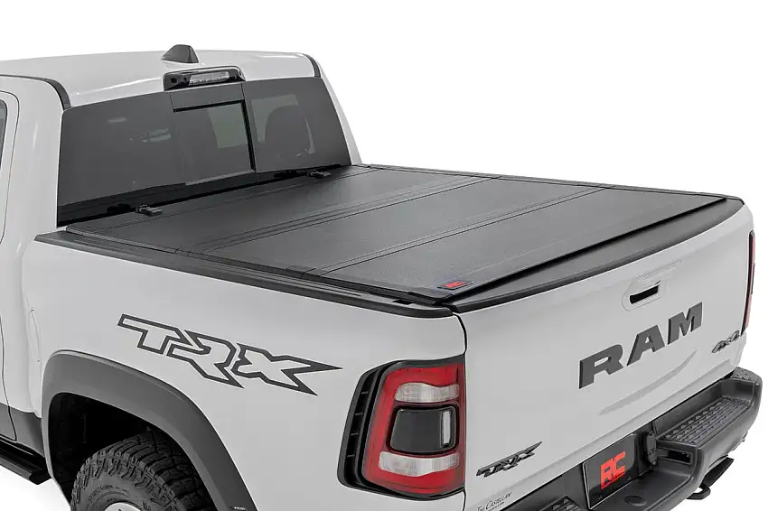 Hard Tri-Fold Flip Up Bed Cover - 5'7 In. Bed - Ram 1500 (19-23) 1500 TRX (21-23)