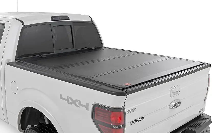 Hard Tri-Fold Flip Up Bed Cover - 6'7 In. Bed - Ford F-150 (04-14)
