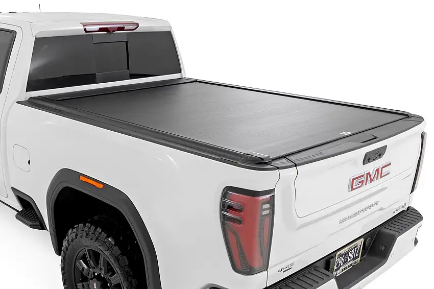 Powered Retractable Bed Cover - 6'9 In. Bed - Silverado Sierra 2500 2WD 4WD (2020-2024)