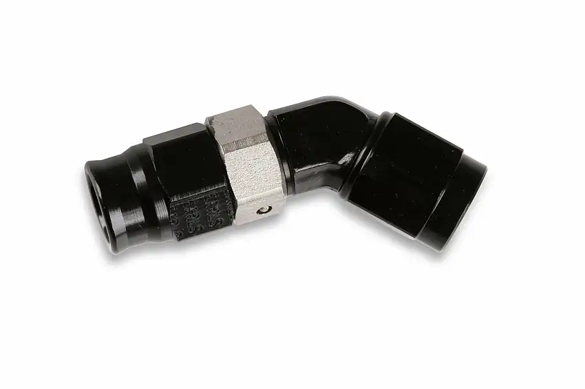 Earls Adj. Low Profile 45 Degree Speed-Seal Hose End, -3 Hose Size - AT604533ERL