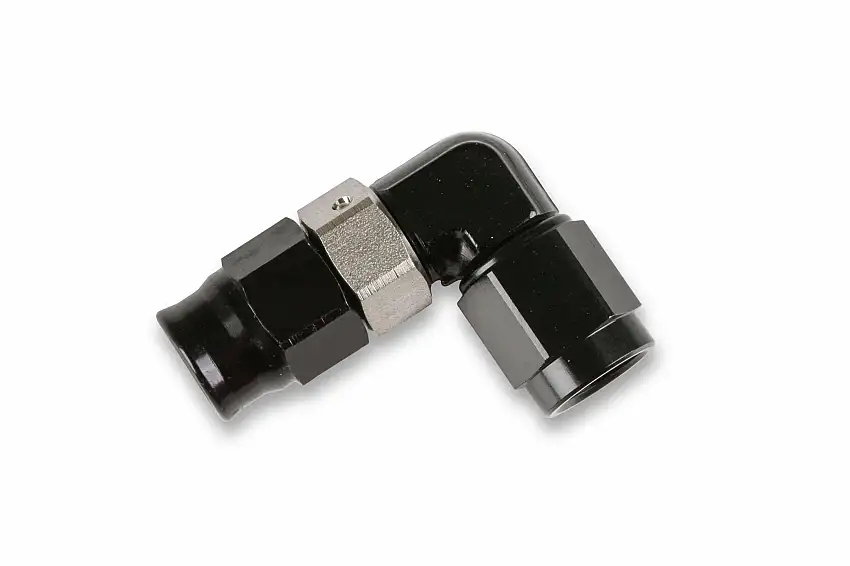 Earls Adj. Low Profile 90 Degree Speed-Seal Hose End, -3 Hose Size - AT609033ERL