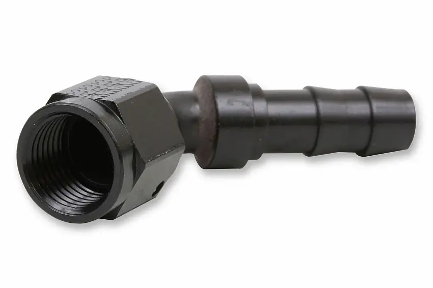 Earls Super Stock™ 45 Degree -8 Female to 1/2 Barb - AT704609ERL