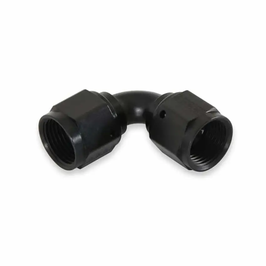 Earls 90 Degree -8 AN Female to Female Swivel - AT935108ERL