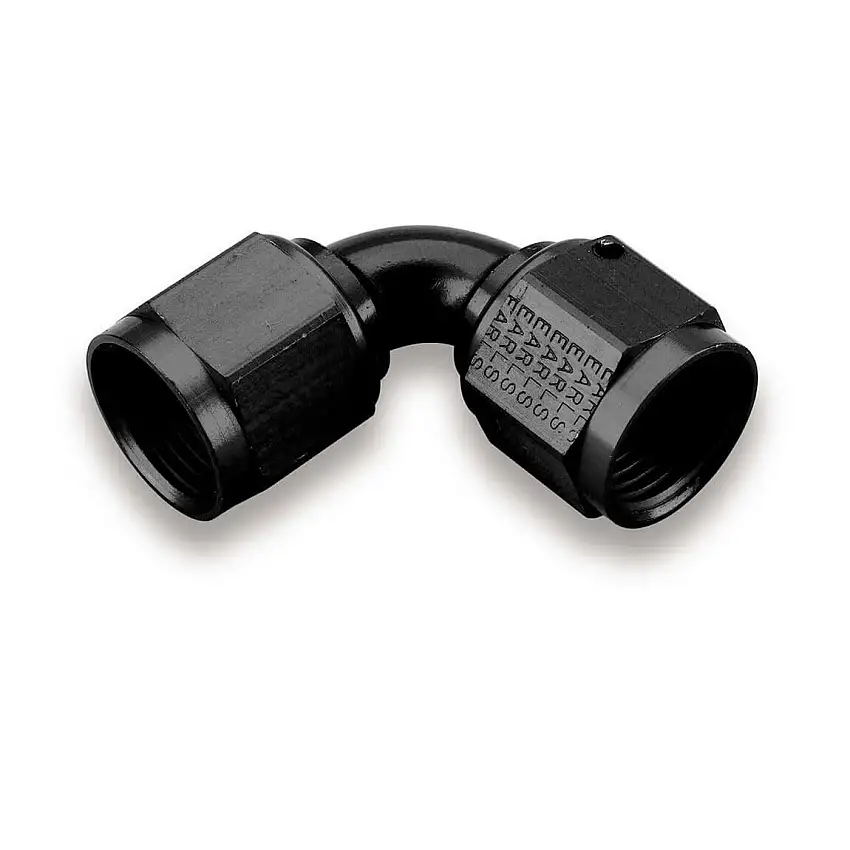 Earls 90 Degree -10 AN Female to Female Swivel - AT935110ERL