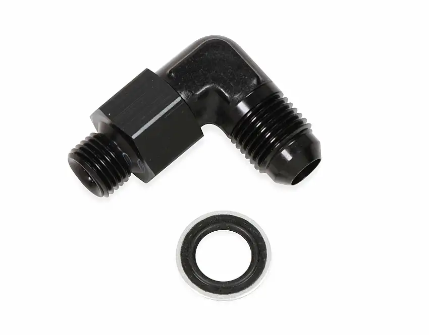 Earls 90 Degree -6 AN Male to 12mm x 1.25 Swivel - AT949091ERL